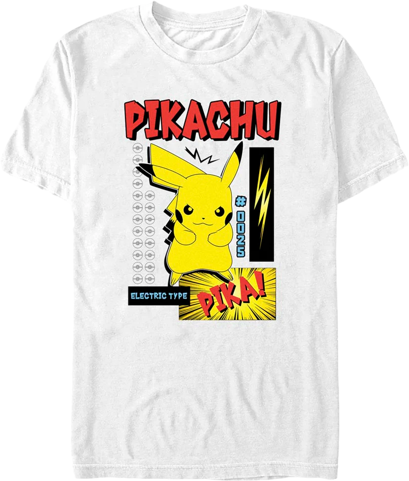 Pikachu Electric Type Pokemon T-Shirt