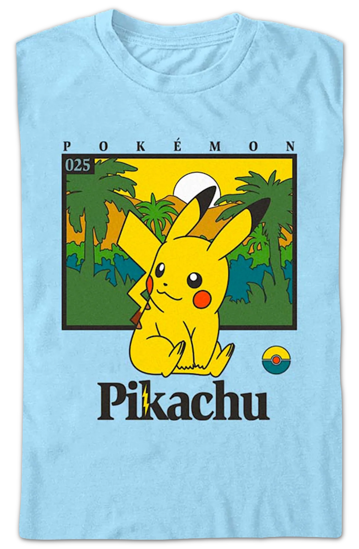 Pikachu Pokemon T-Shirt - Image 2