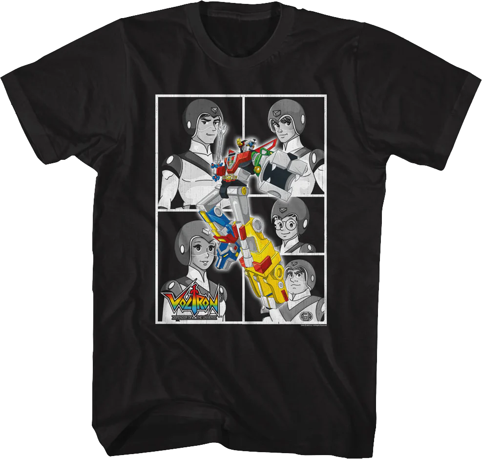 Pilot Panels Voltron T-Shirt