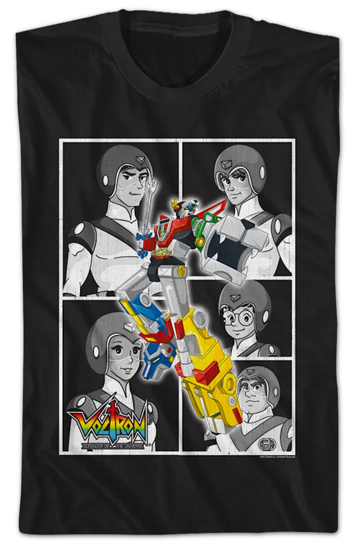 Pilot Panels Voltron T-Shirt - Image 2