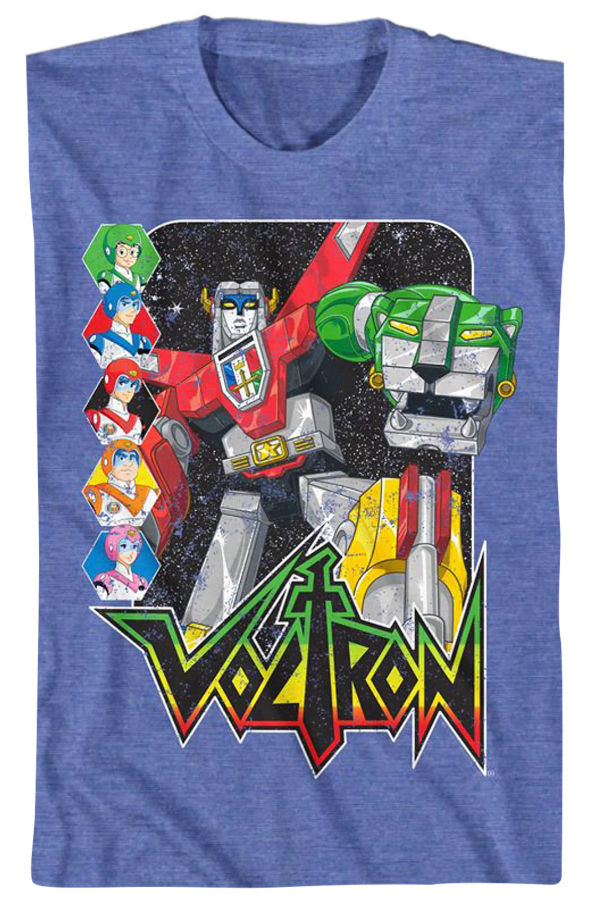 Pilots and Robot Voltron T-Shirt - Image 2