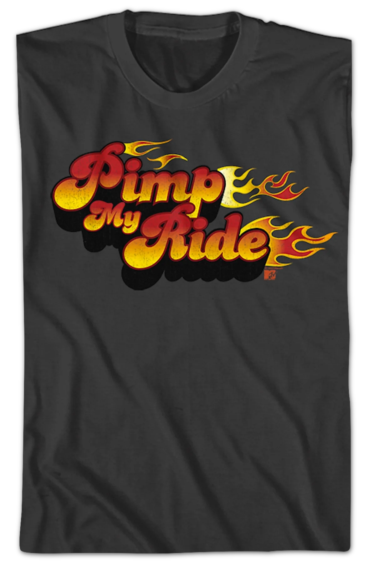 Pimp My Ride Flames MTV Shirt - Image 2