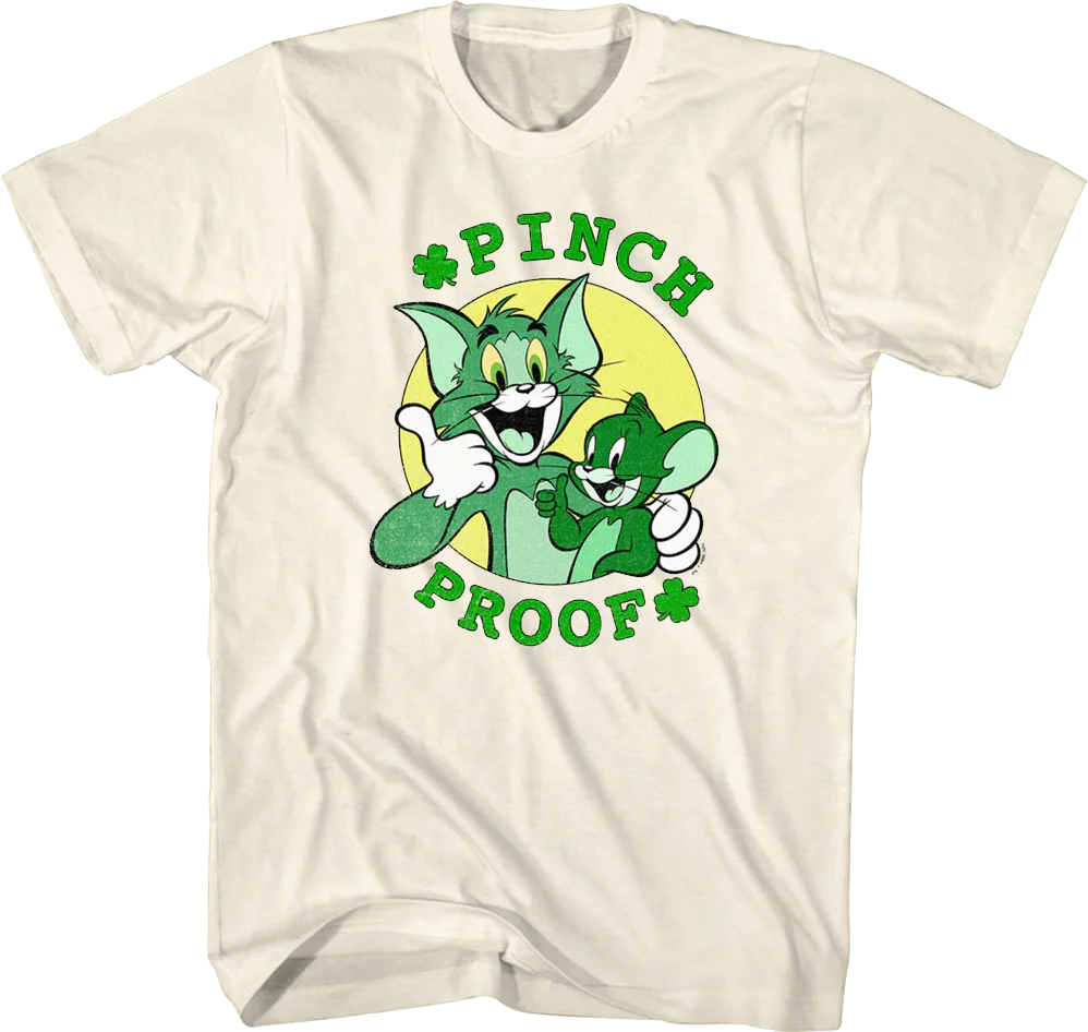 Pinch Proof Tom And Jerry T-Shirt