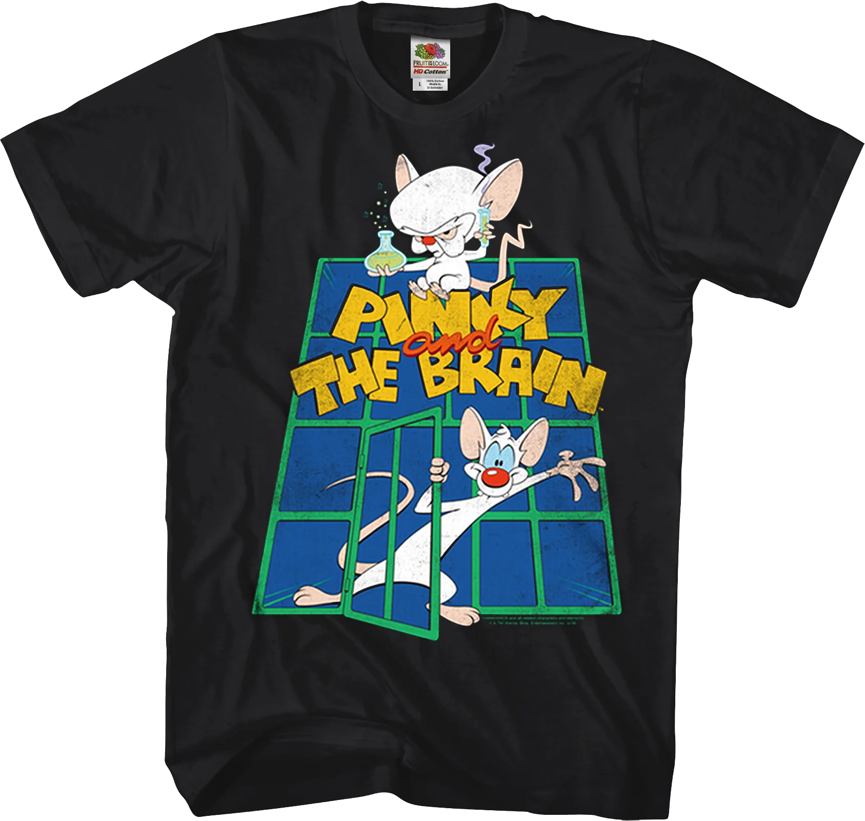 Pinky And The Brain Out Of The Cage Animaniacs T-Shirt