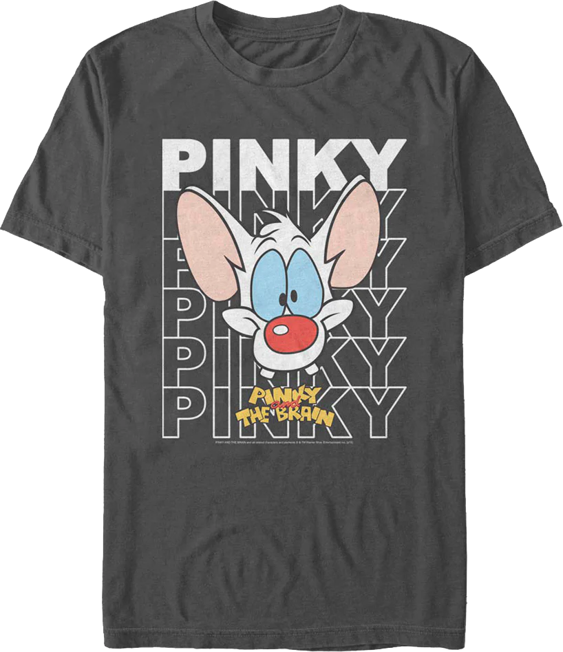 Pinky Face Pinky and the Brain T-Shirt