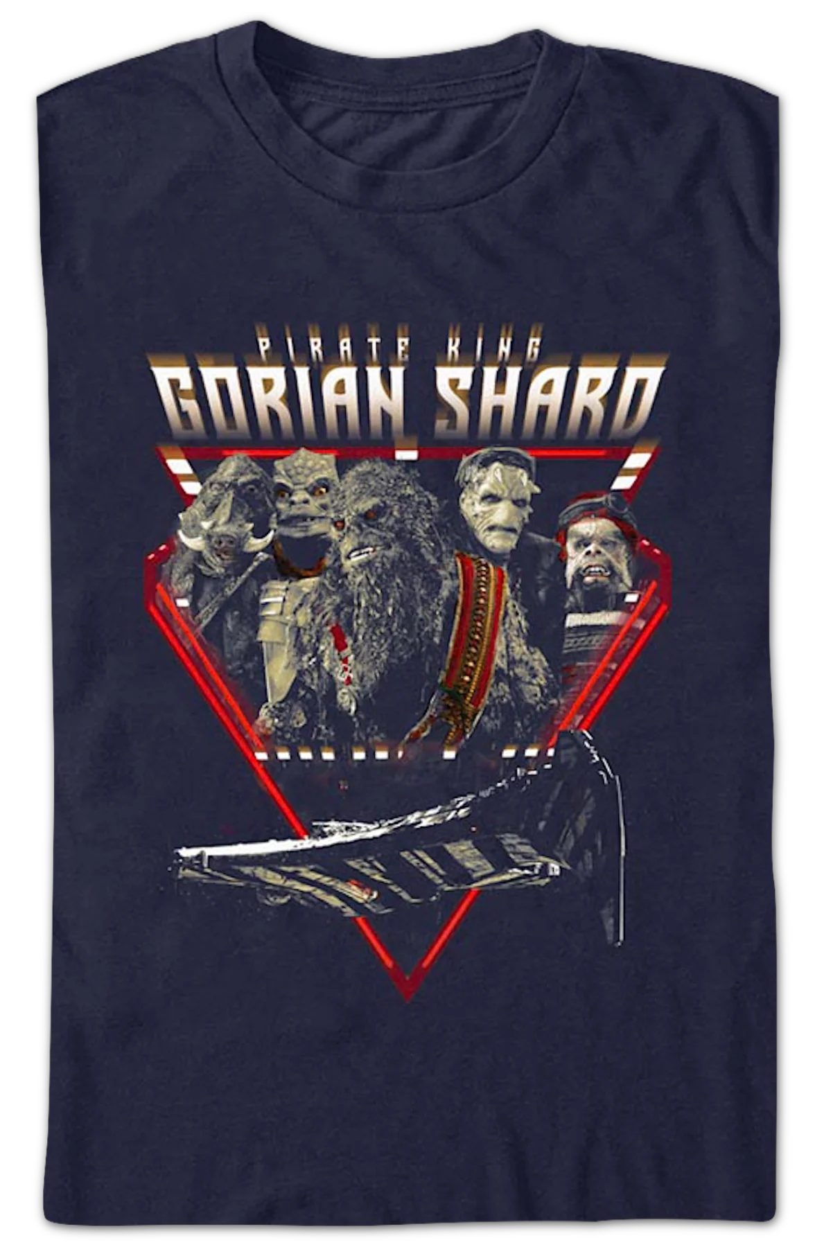 Pirate King Gorian Shard The Mandalorian Star Wars T-Shirt - Image 2