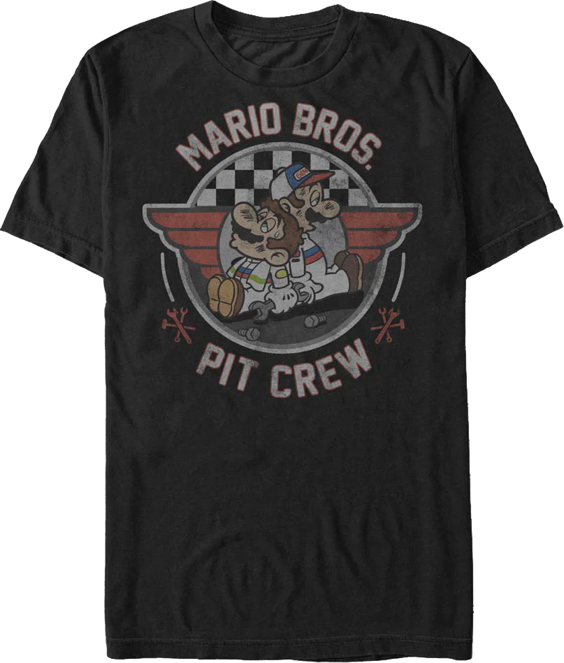 Pit Crew Super Mario Bros. T-Shirt