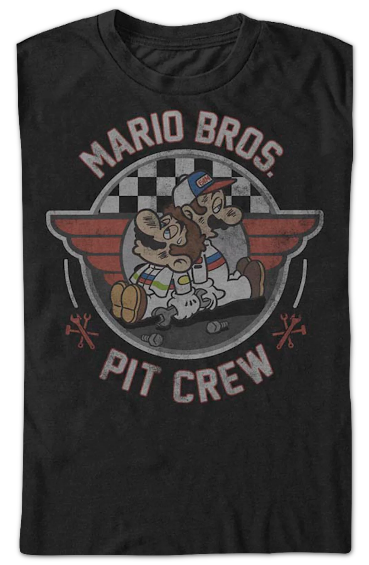 Pit Crew Super Mario Bros. T-Shirt - Image 2