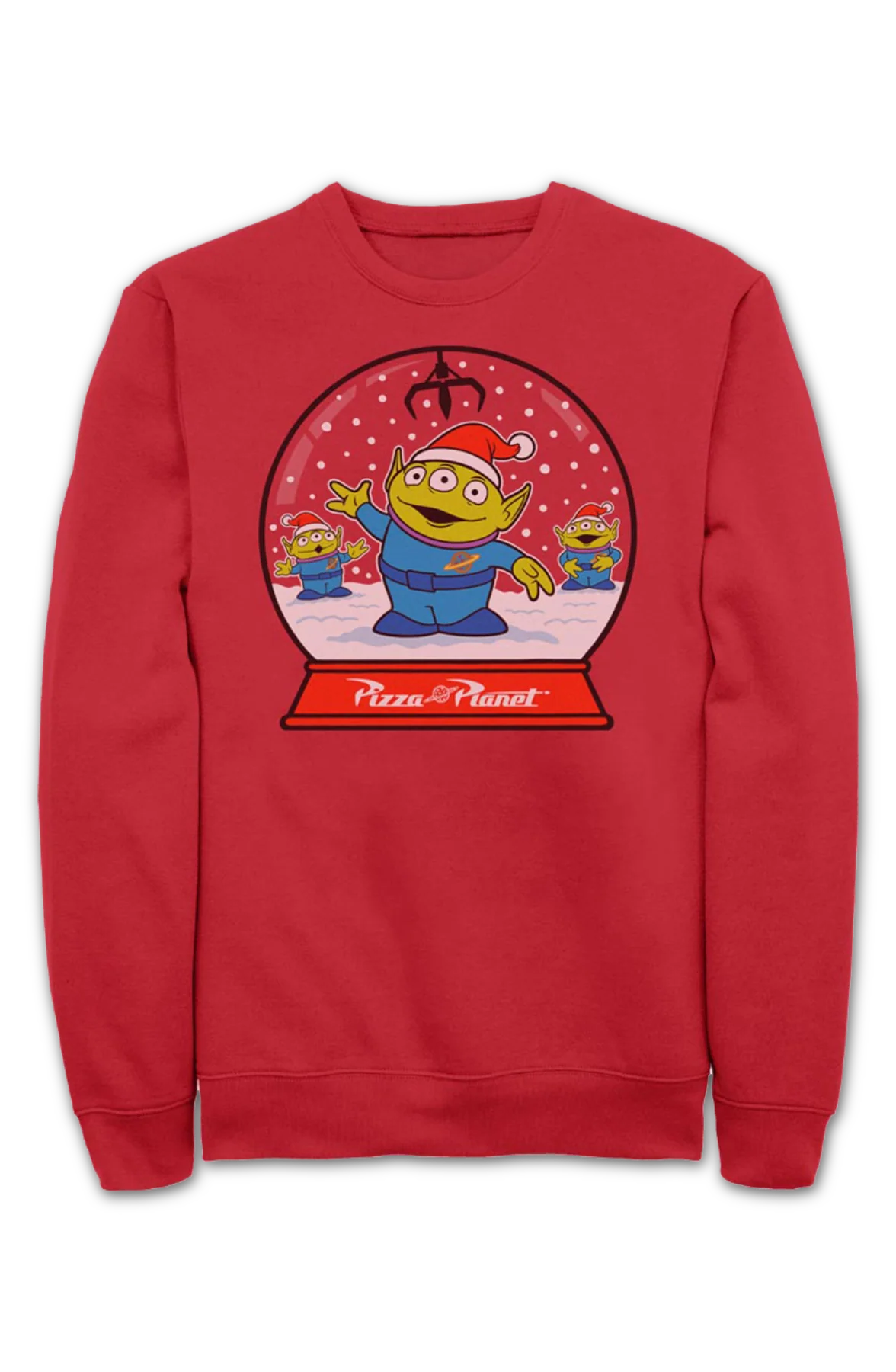 Pizza Planet Snow Globe Toy Story Sweatshirt - Image 2