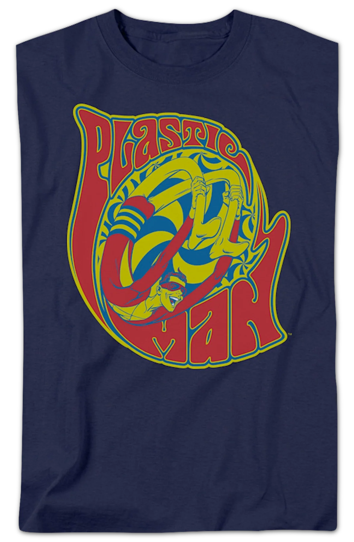 Plastic Man Roll With It DC Comics T-Shirt - Image 2
