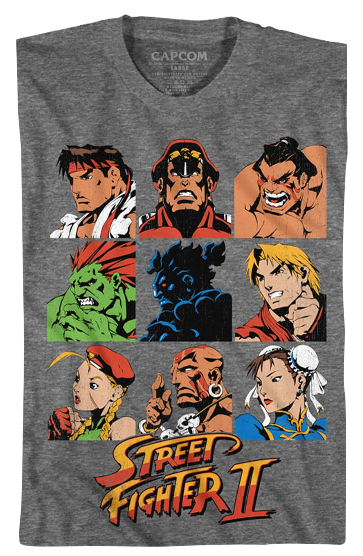 Player Select Street Fighter II T-Shirt - Image 2