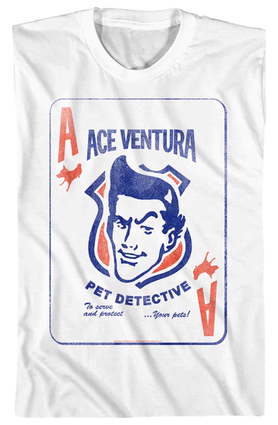 Playing Card Ace Ventura T-Shirt - Image 2