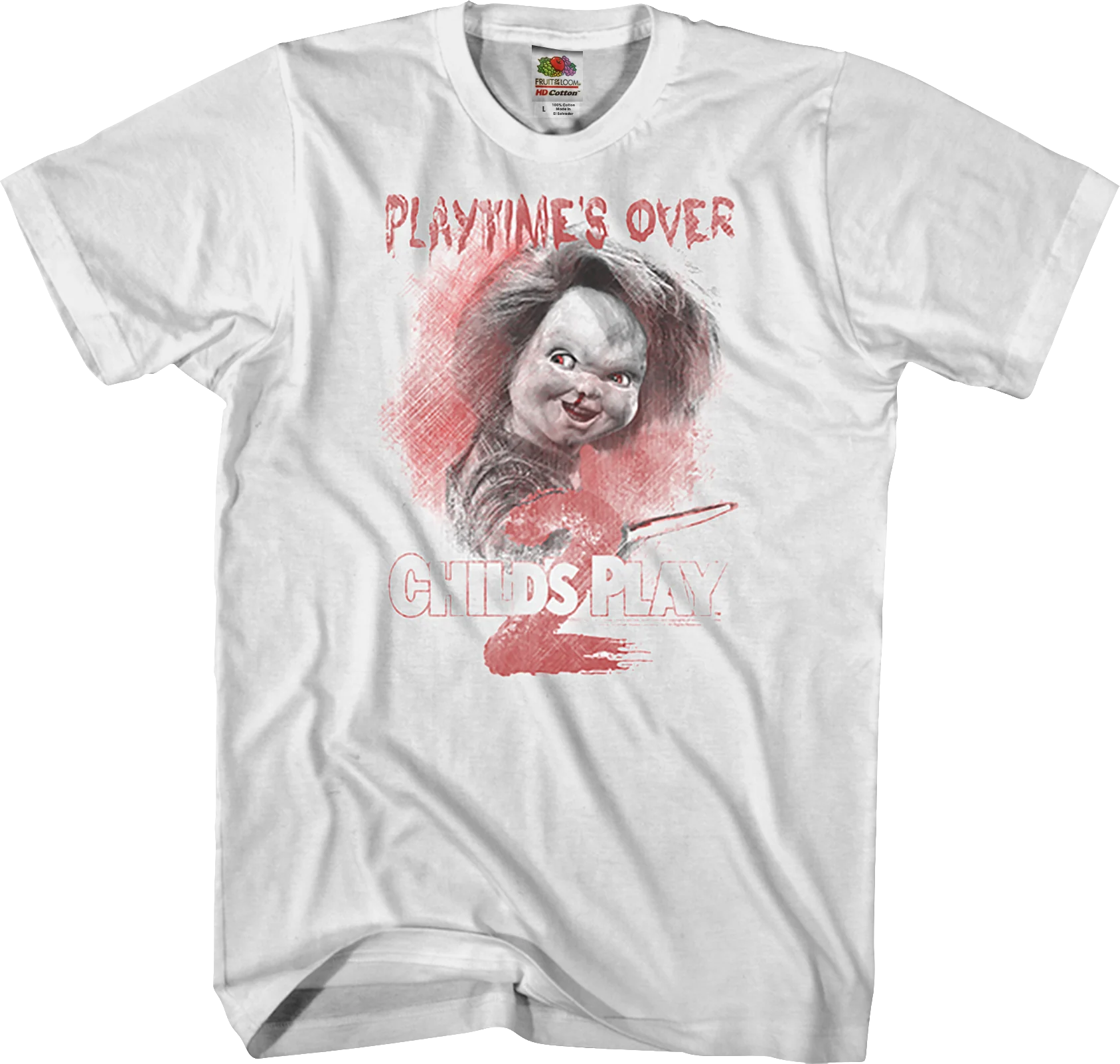 Playtime's Over Child's Play 2 T-Shirt