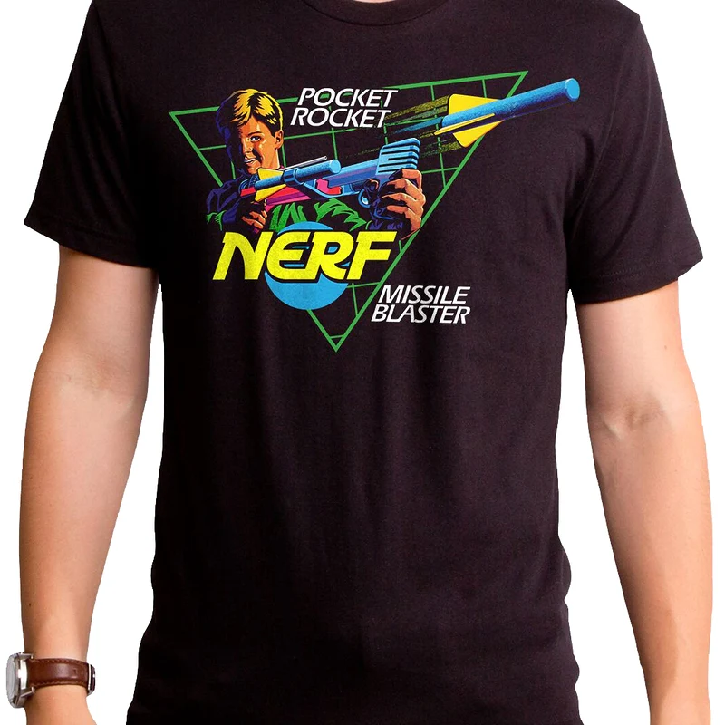 Pocket Rocket Missile Blaster Nerf T-Shirt