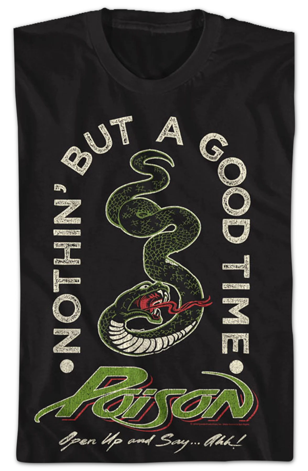 Poison Nothin' But A Good Time T-Shirt - Image 2