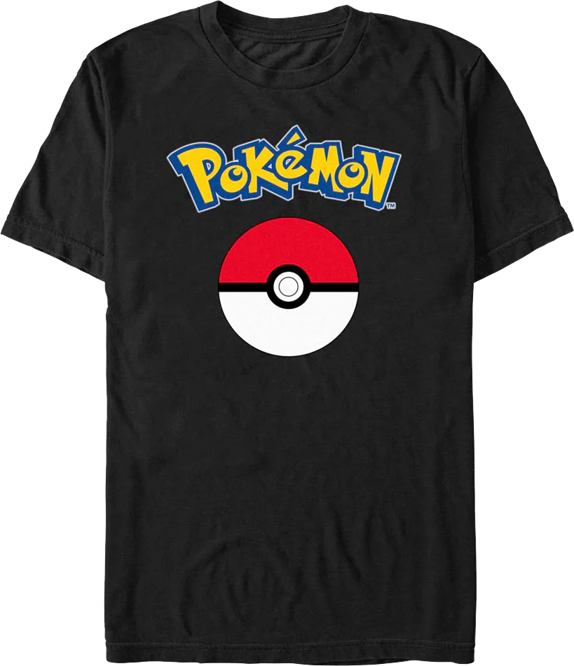 Poke Ball Logo Pokemon T-Shirt