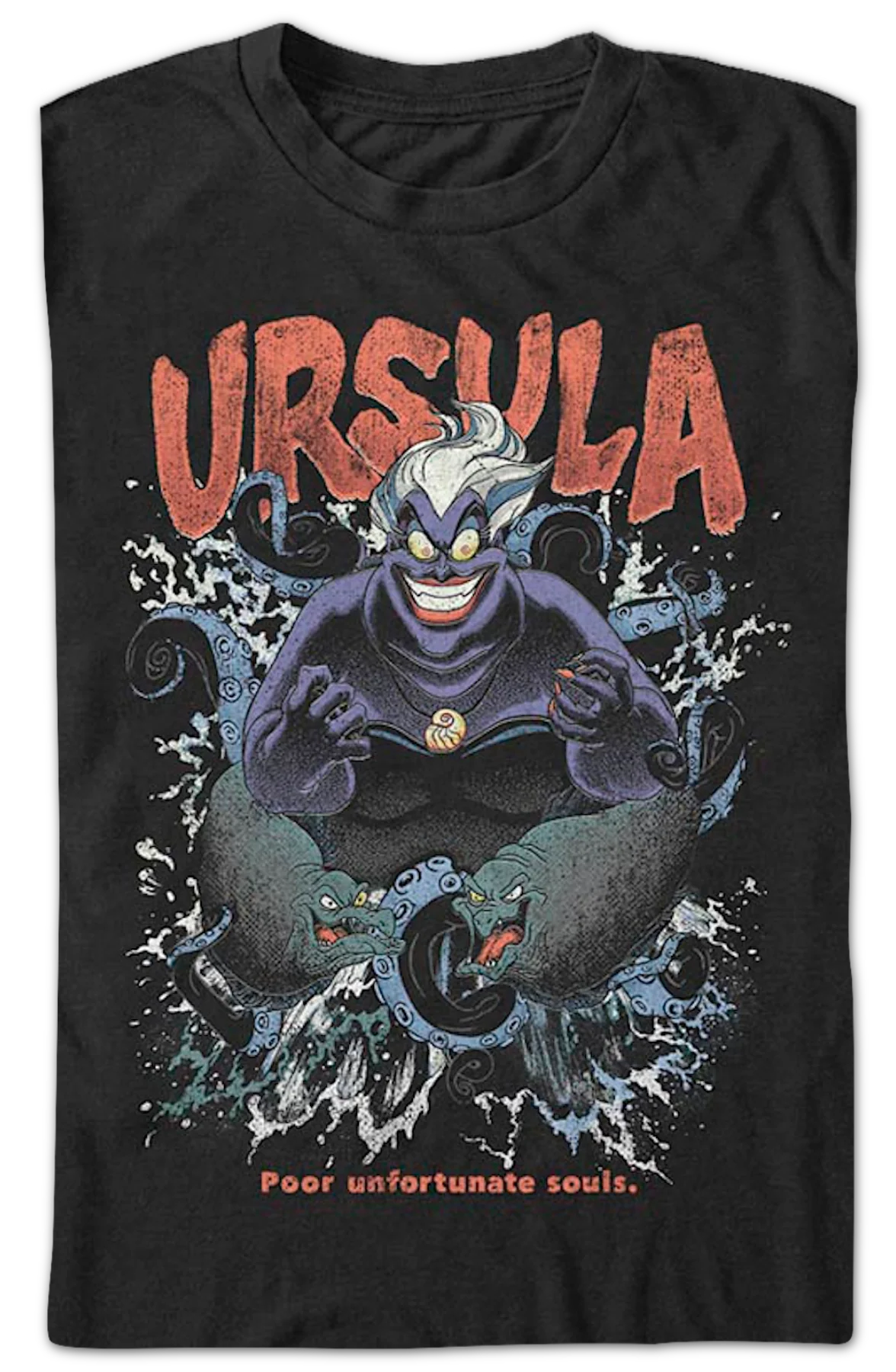 Poor Unfortunate Souls Little Mermaid T-Shirt - Image 2