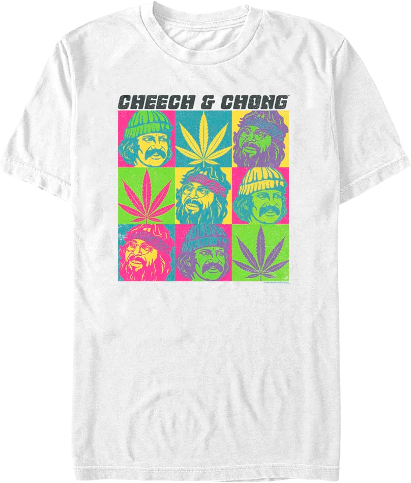 Pop Art Cheech and Chong T-Shirt