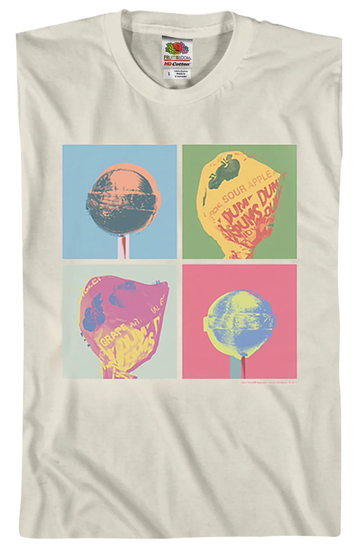 Pop Art Dum-Dums T-Shirt - Image 2