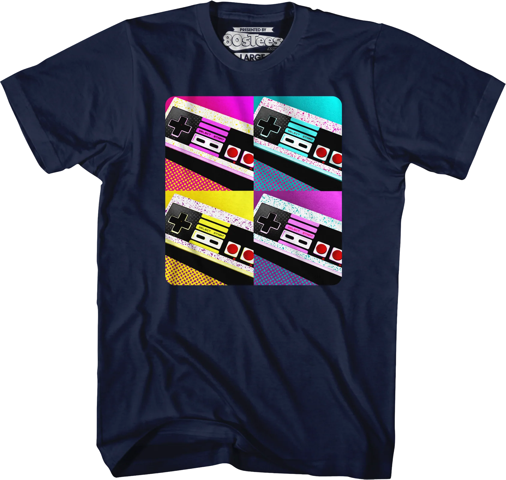 Pop Art Game Controllers Nintendo T-Shirt