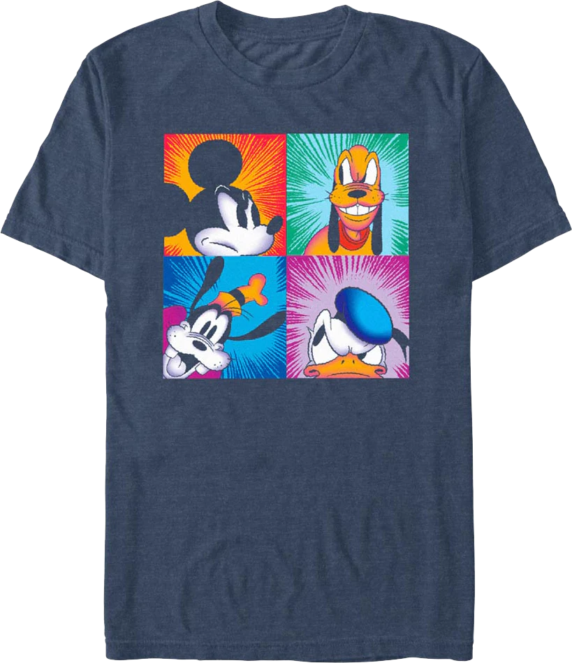 Pop Art Icons Disney T-Shirt