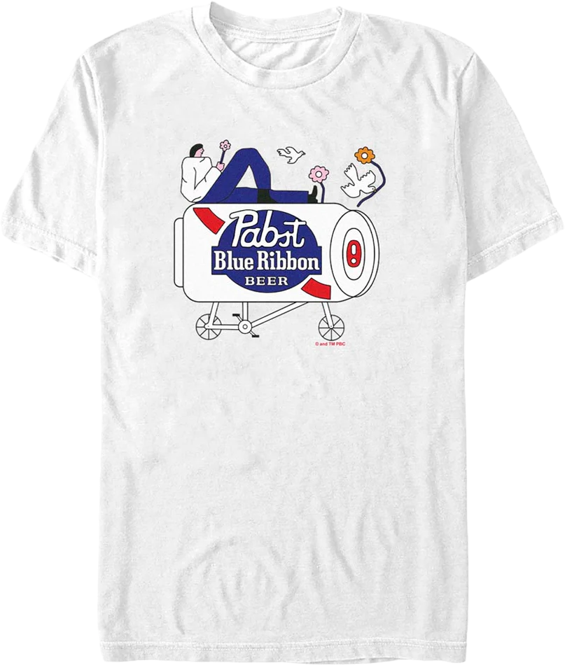 Pop Art Ride Pabst Blue Ribbon T-Shirt