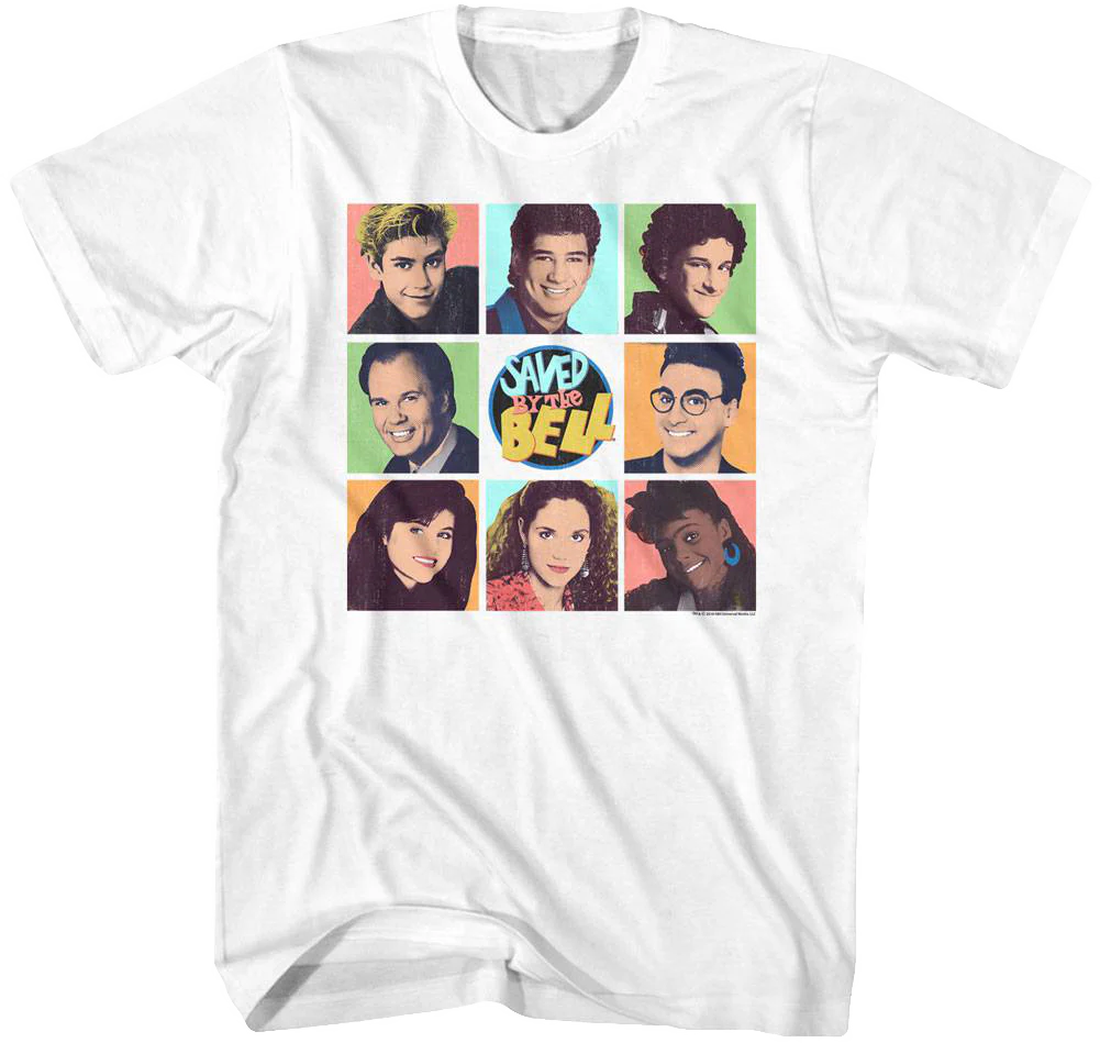 Pop Art Saved By The Bell T-Shirt