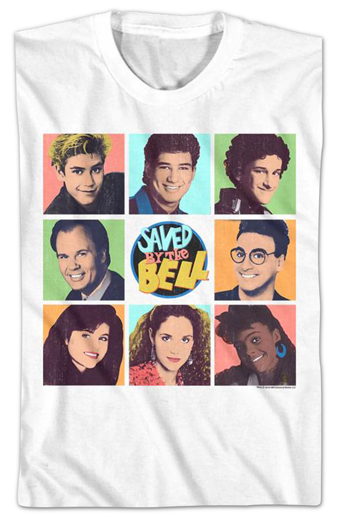 Pop Art Saved By The Bell T-Shirt - Image 2