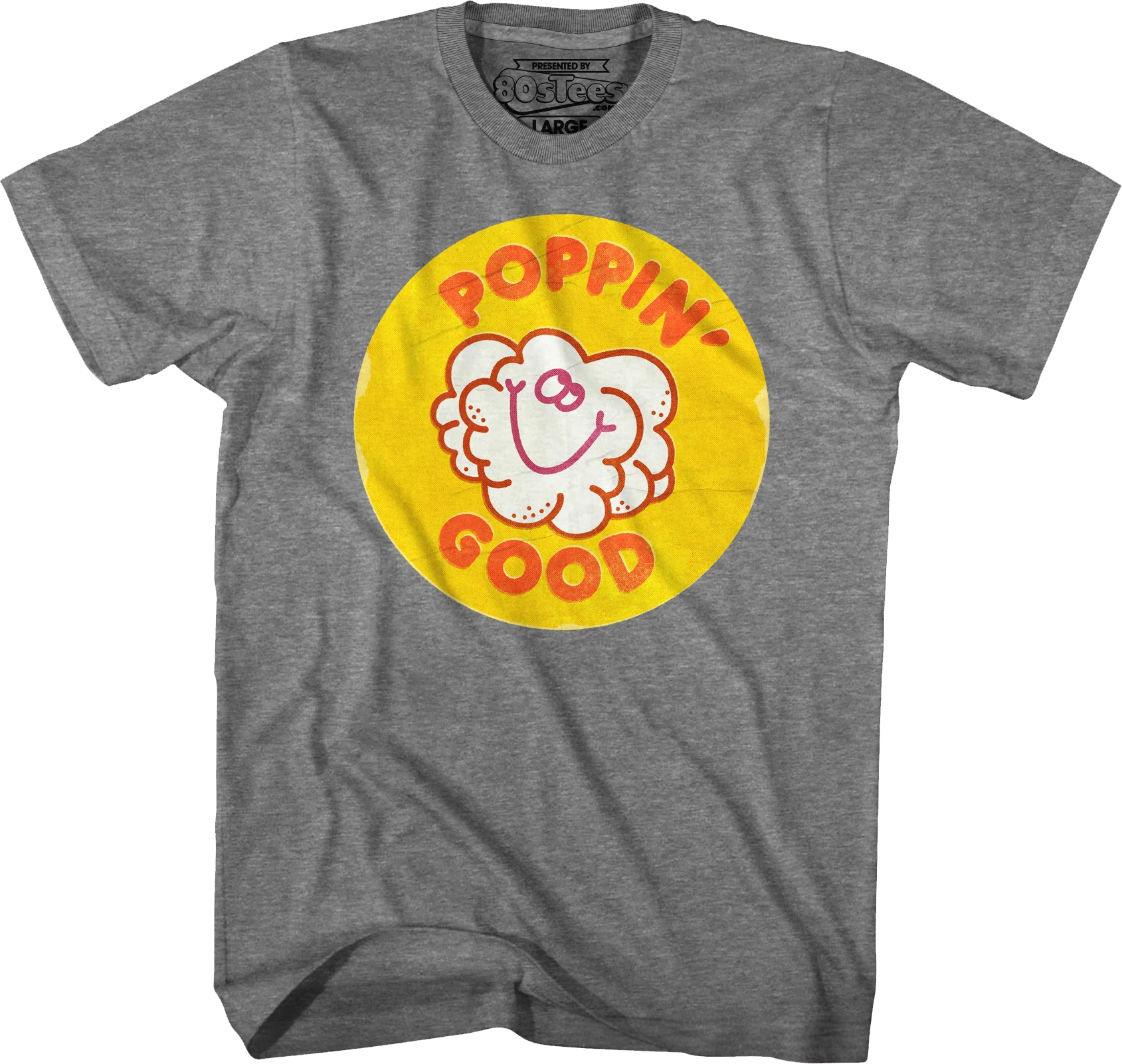 Poppin' Good Scratch & Sniff Sticker T-Shirt