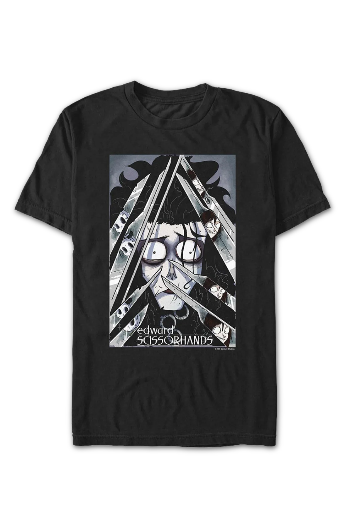 Portrait Edward Scissorhands T-Shirt - Image 2