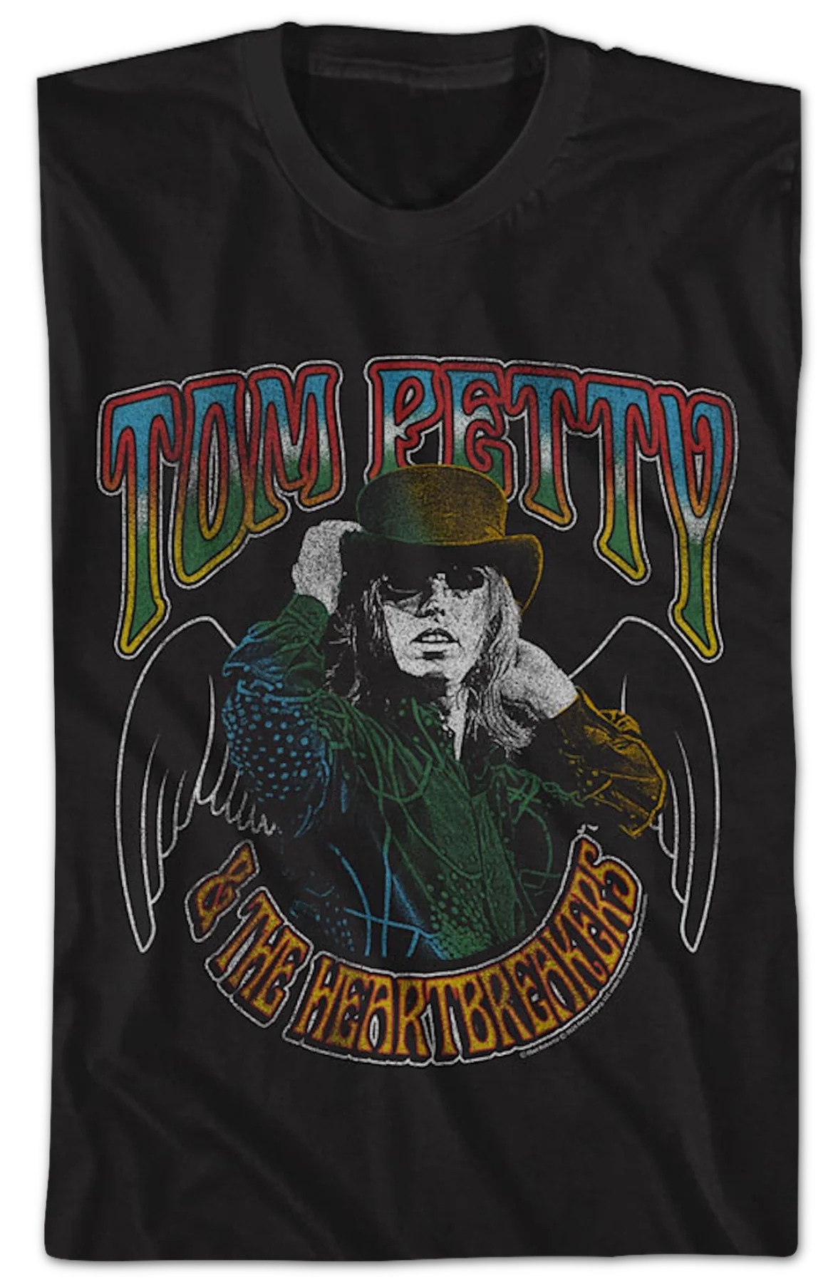 Pose With Wings Tom Petty & The Heartbreakers T-Shirt - Image 2