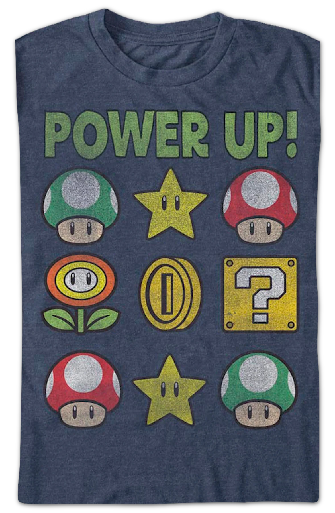 Power Up Super Mario Bros. T-Shirt - Image 2