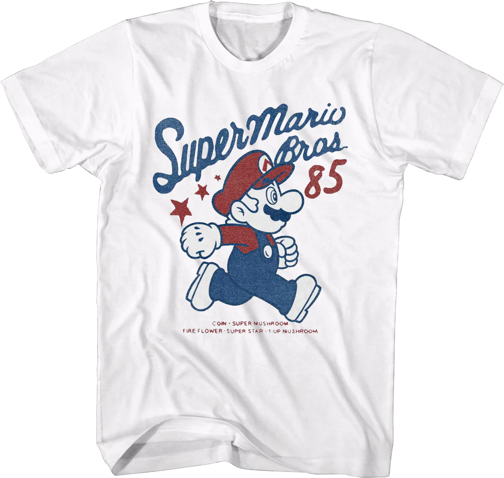 Power-Ups Super Mario Bros. T-Shirt