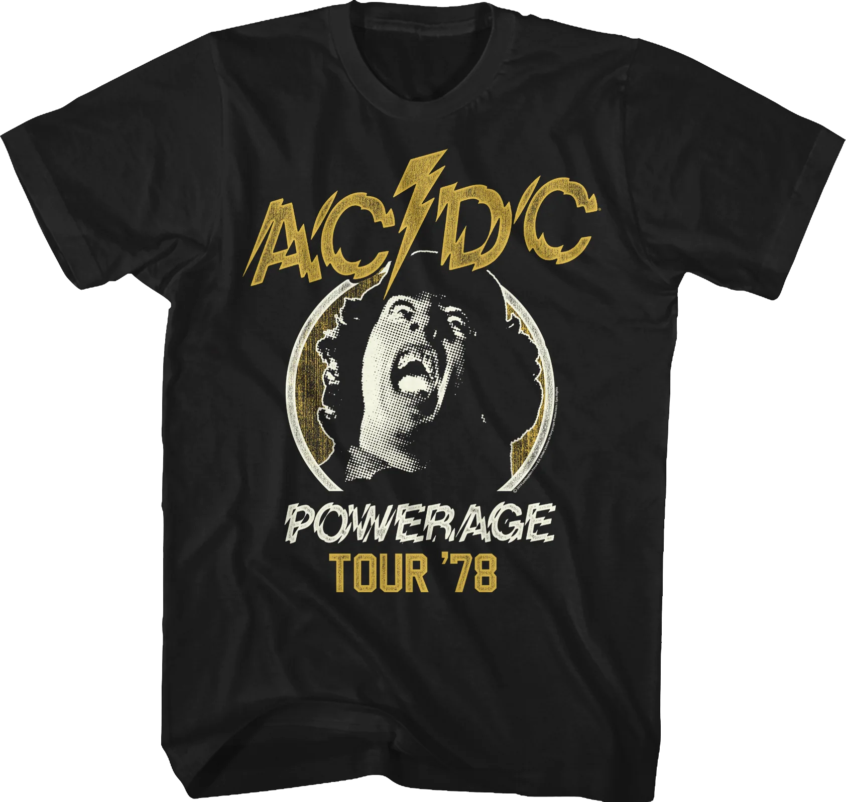 Powerage Tour '78 ACDC Shirt