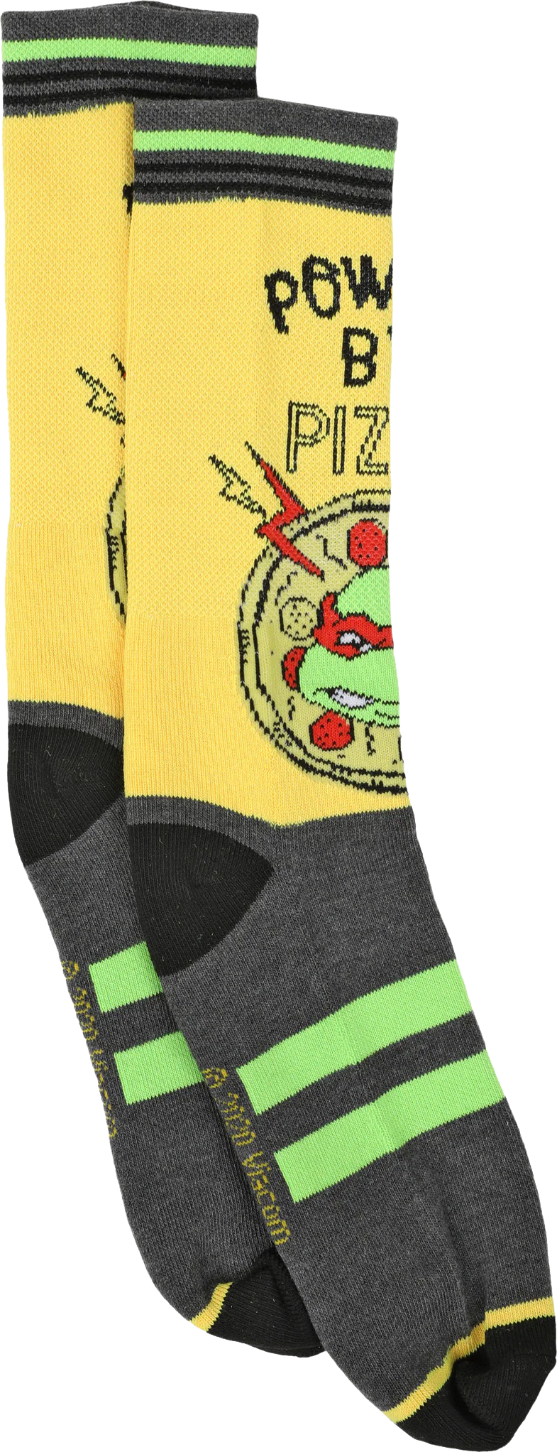 Powered By Pizza Teenage Mutant Ninja Turtles Socks - Image 3