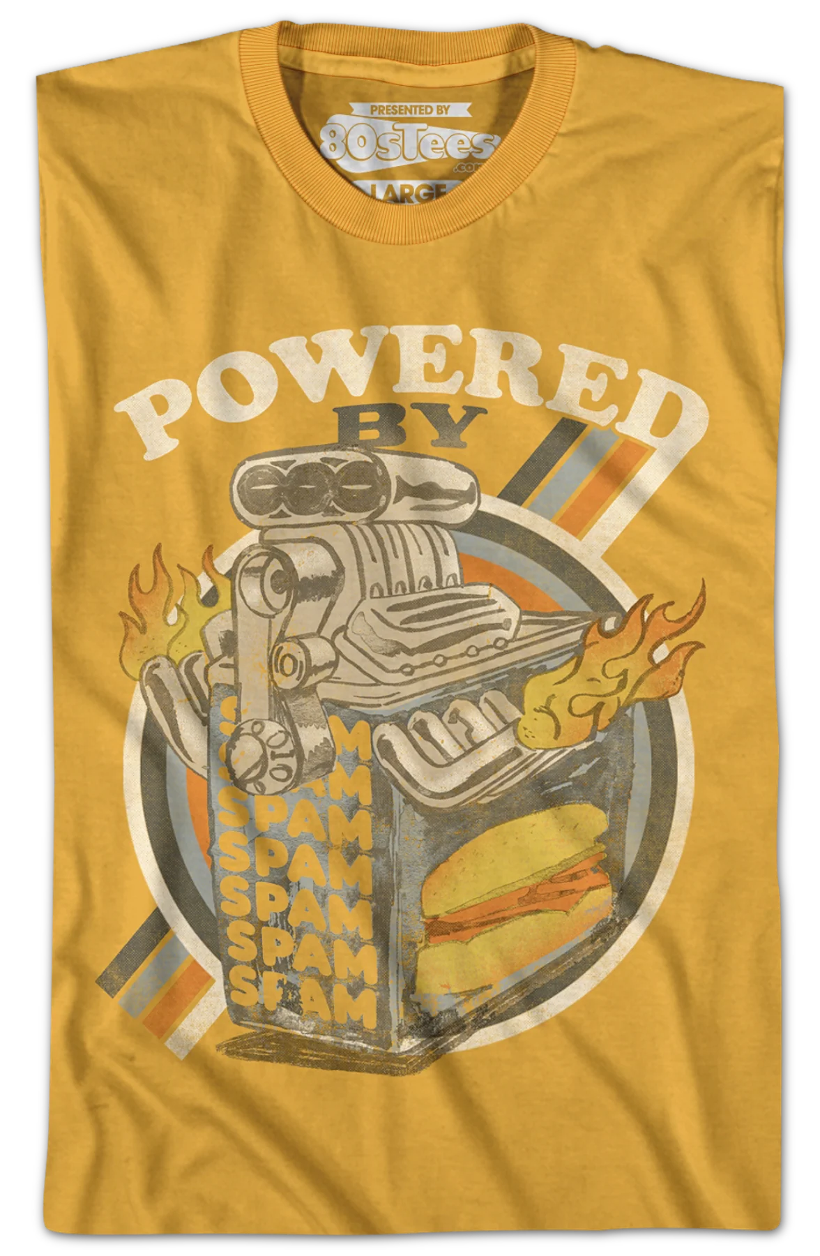 Powered By Spam T-Shirt - Image 2