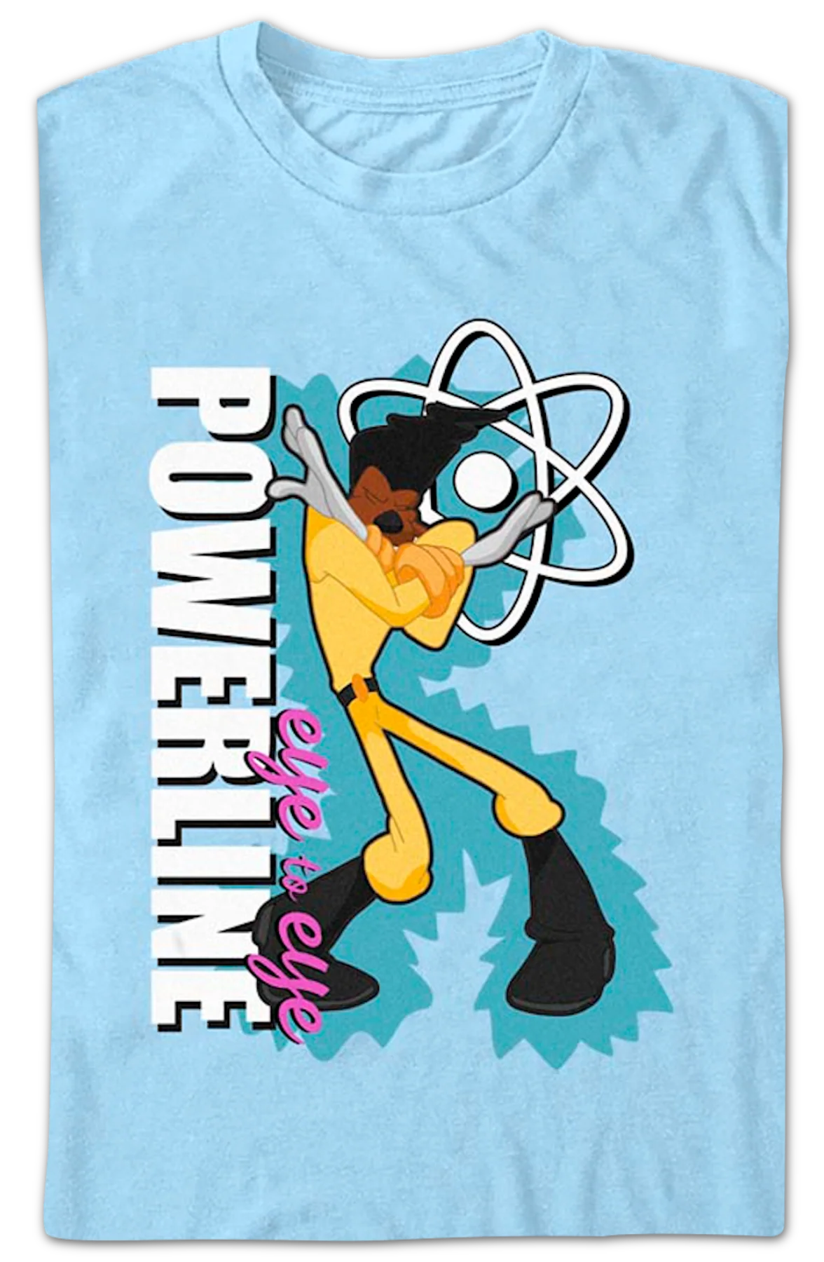 Powerline Eye To Eye Goofy Movie Disney T-Shirt - Image 2