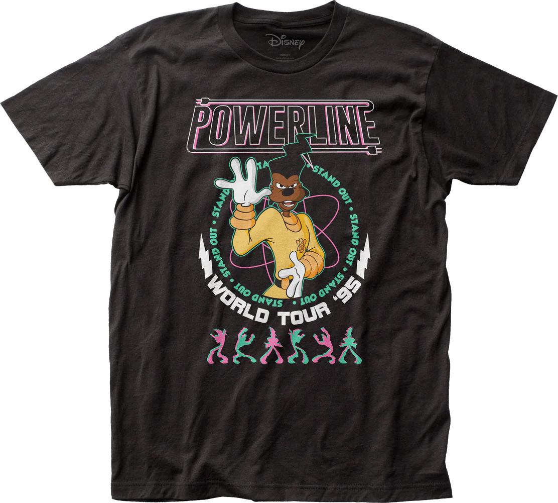 Powerline World Tour Goofy Movie T-Shirt