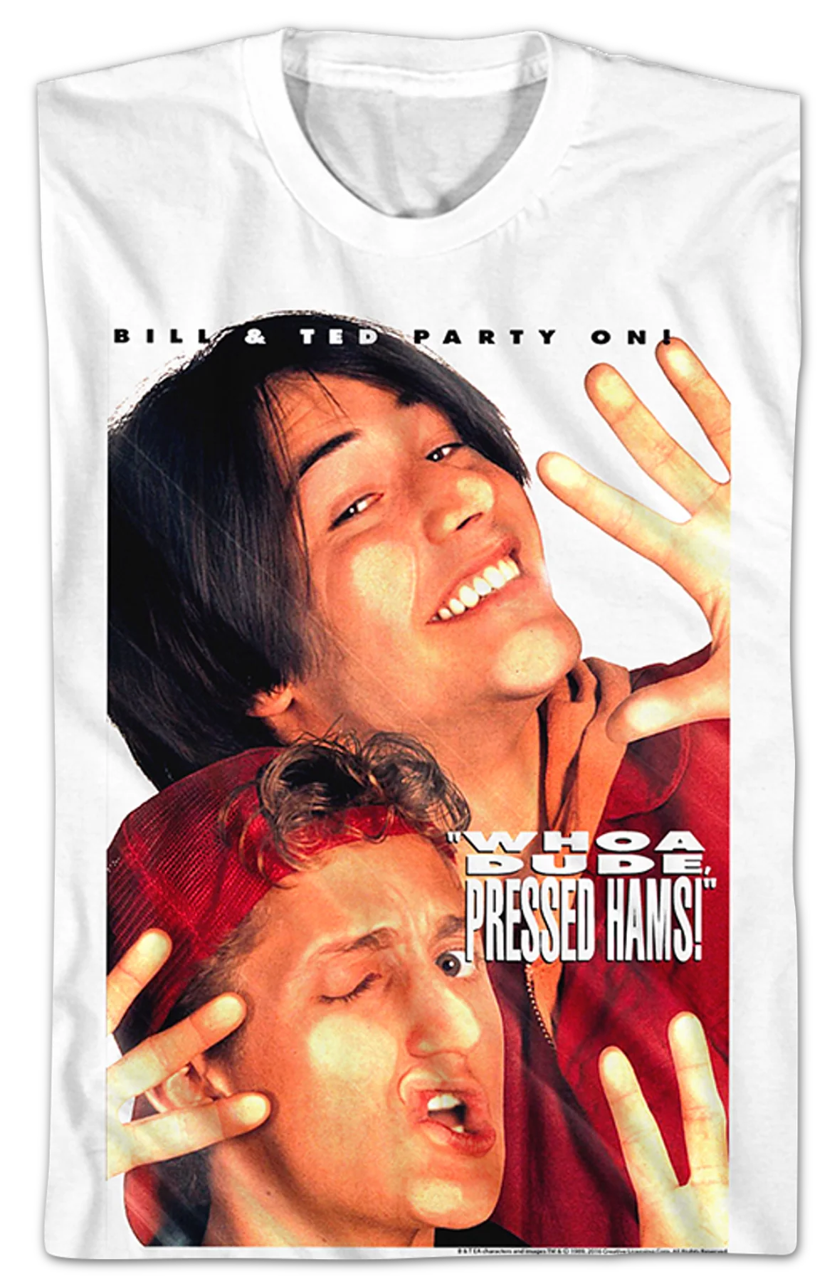 Pressed Hams Bill and Ted T-Shirt - Image 2