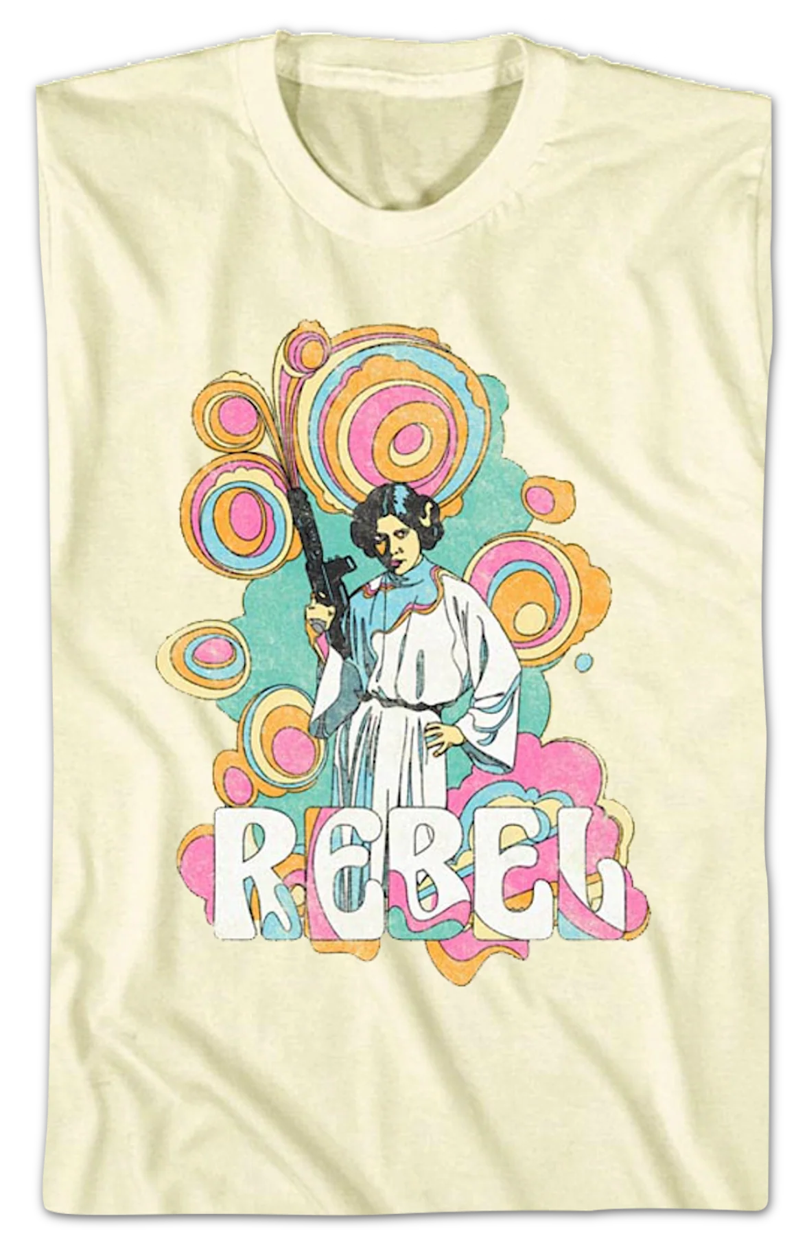 Princess Leia Rebel Star Wars T-Shirt - Image 2