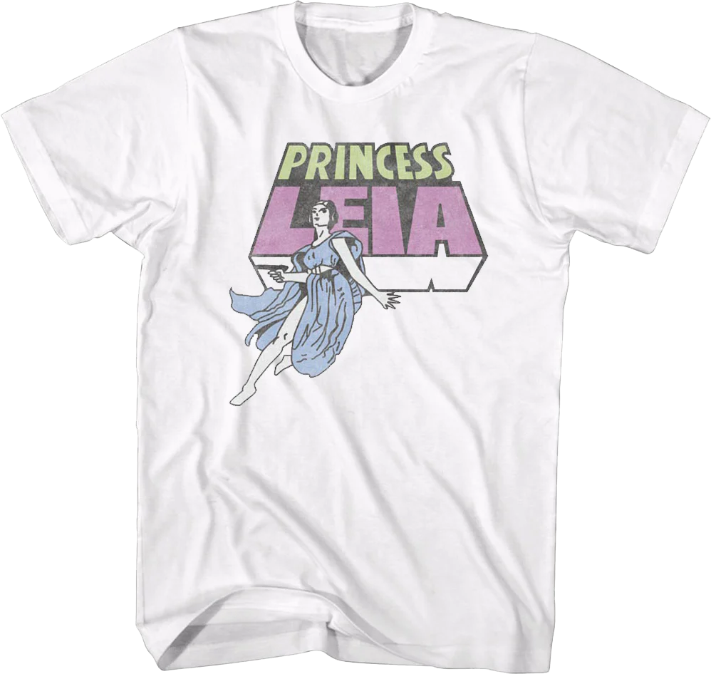 Princess Leia Sketch Star Wars T-Shirt
