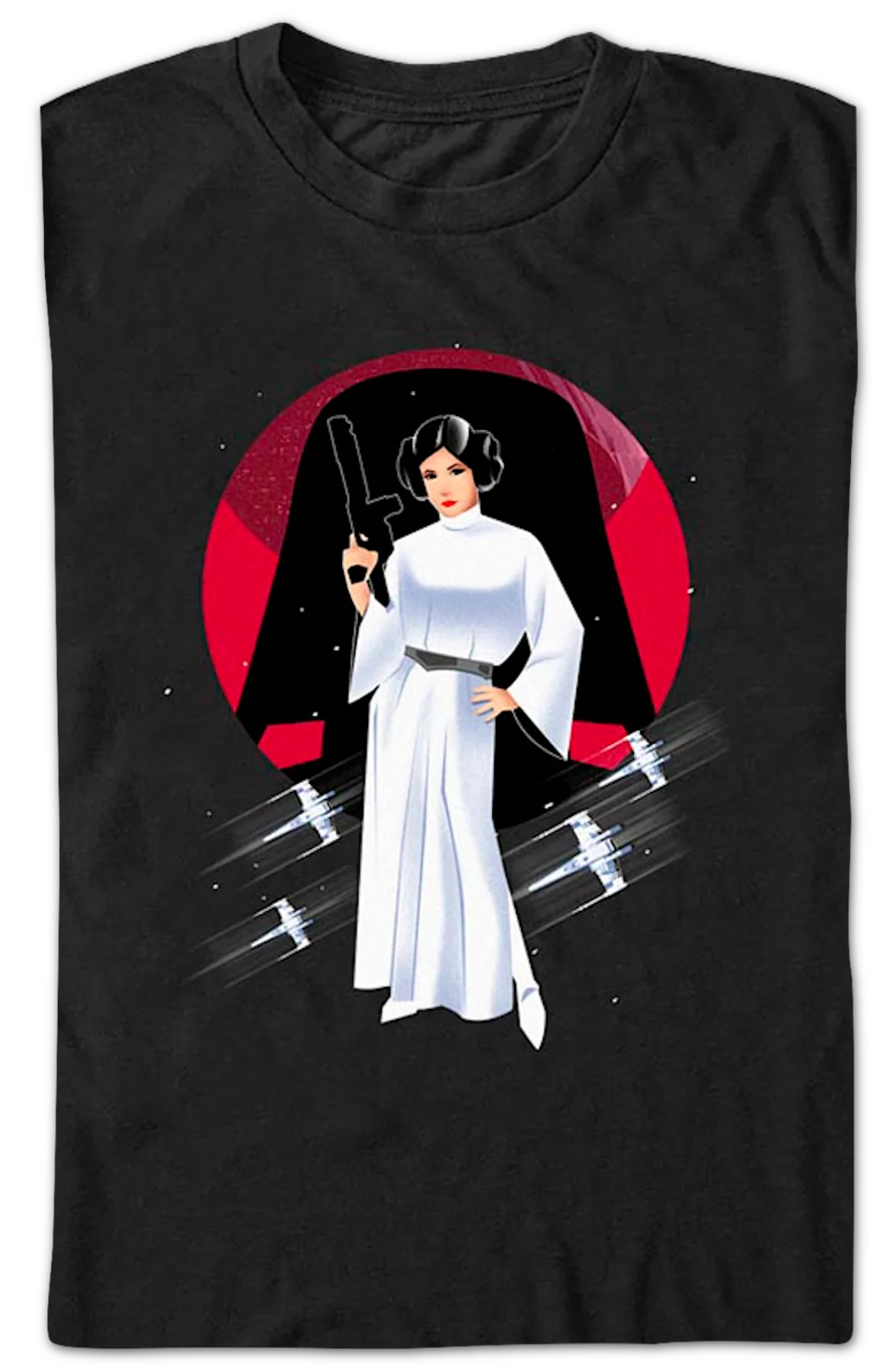 Princess Pose Star Wars T-Shirt - Image 2