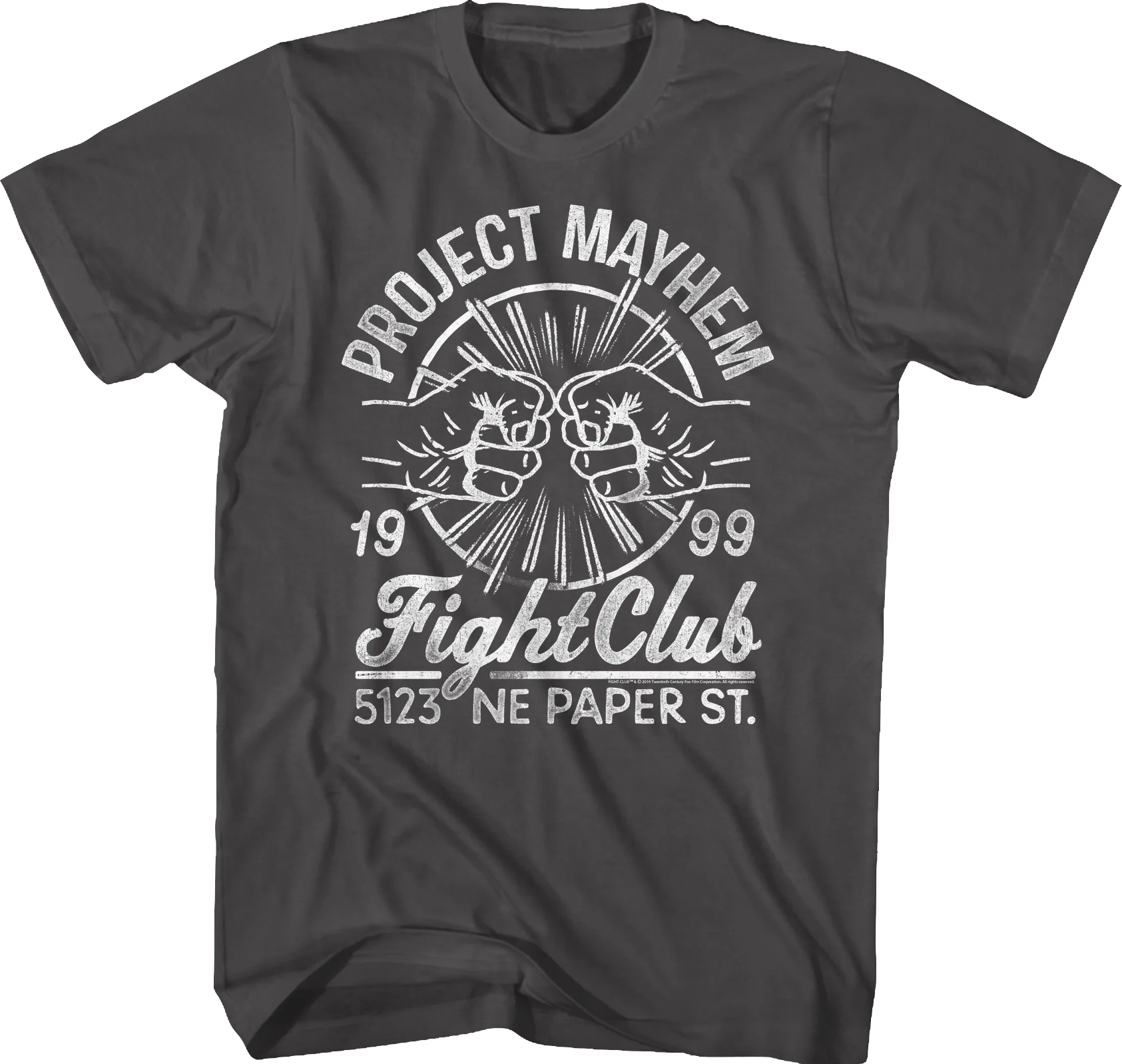 Project Mayhem 1999 Fight Club T-Shirt