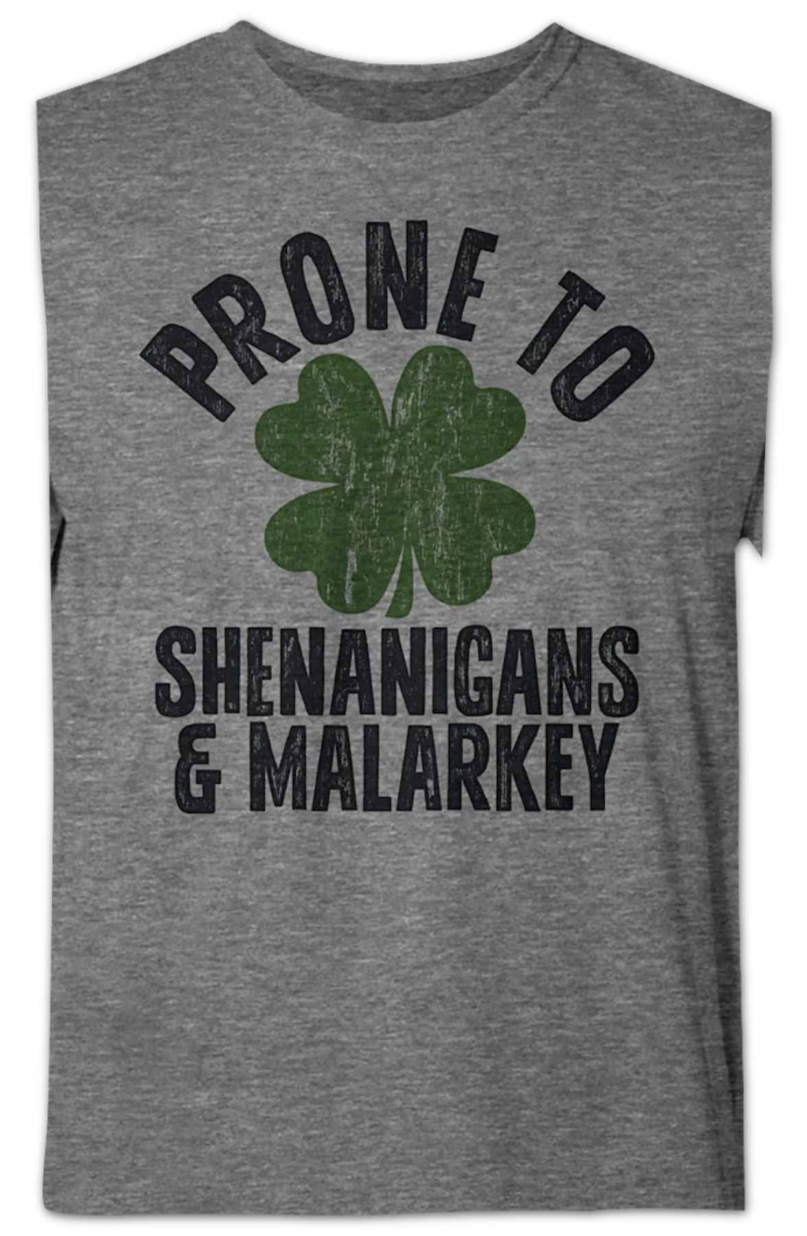 Prone To Shenanigans & Malarkey St. Patrick's Day T-Shirt - Image 2