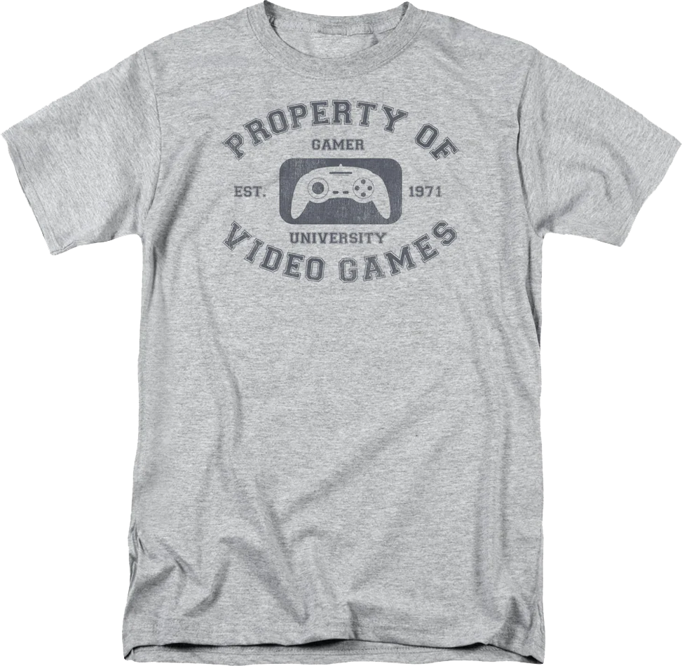 Property Of Video Games T-Shirt