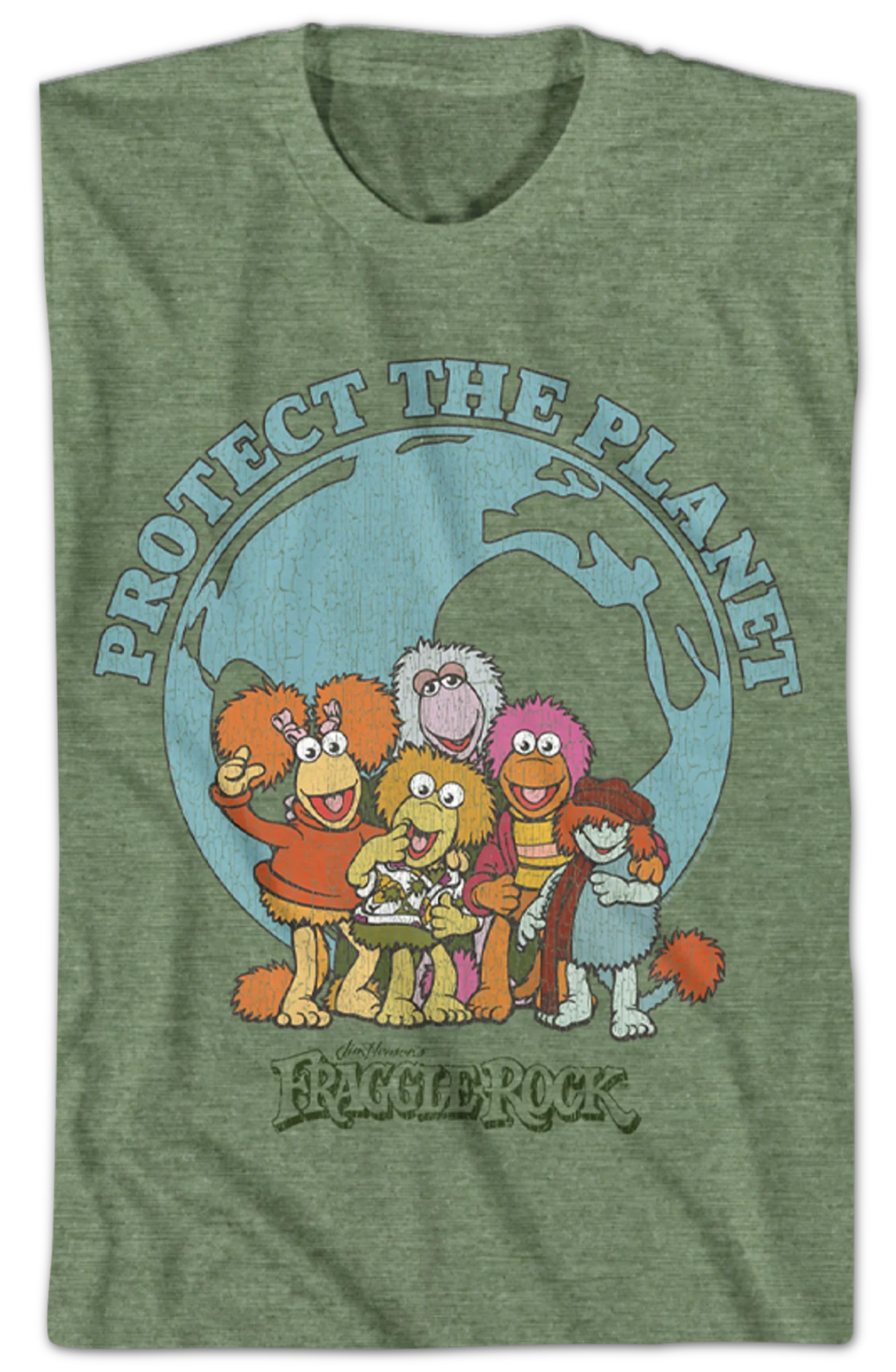 Protect The Planet Fraggle Rock T-Shirt - Image 2