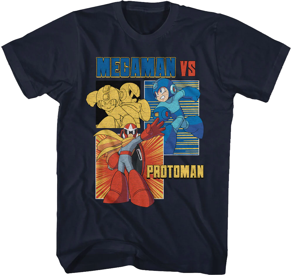 Proto Man vs. Mega Man T-Shirt