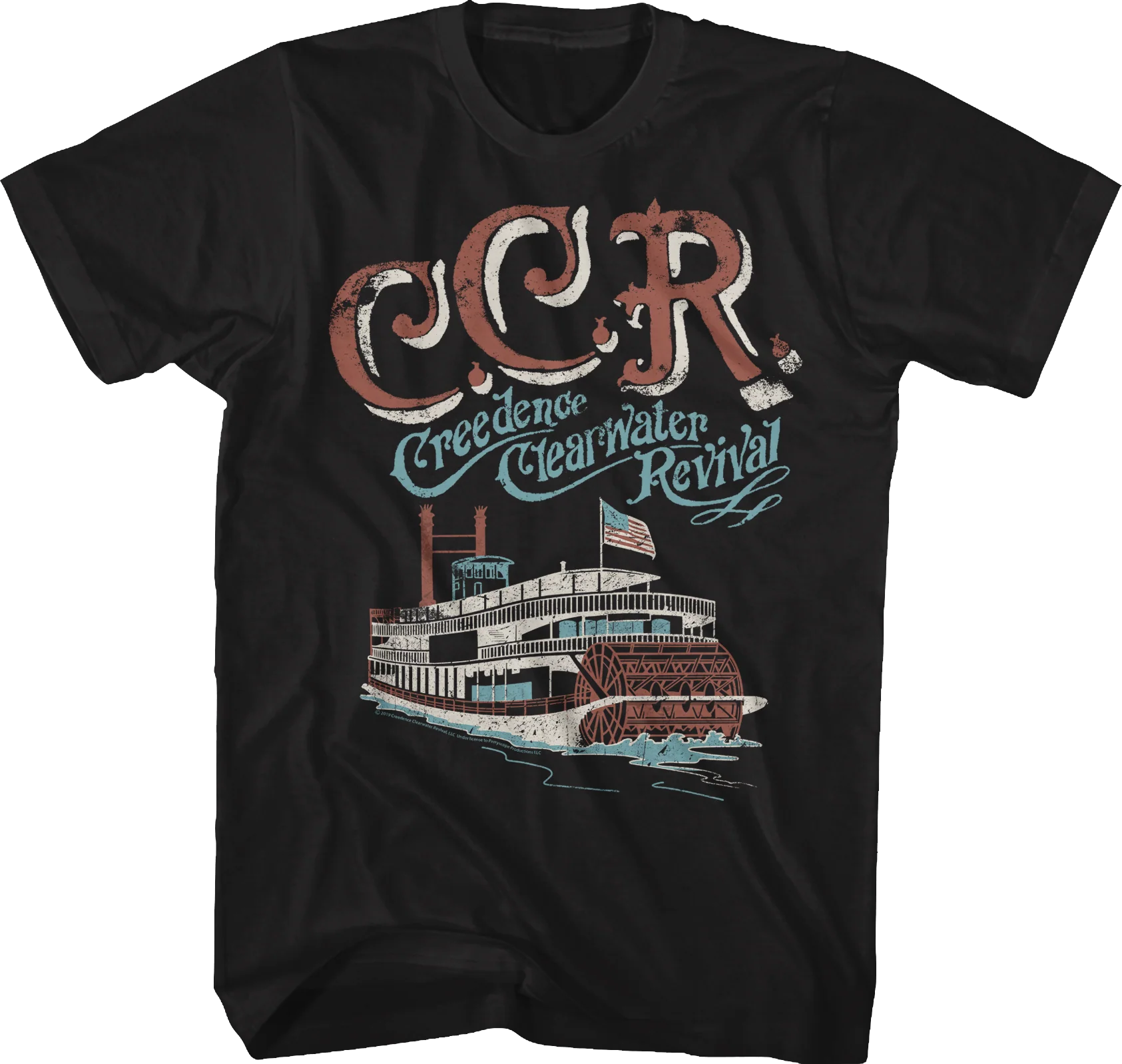 Proud Mary Boat Creedence Clearwater Revival T-Shirt