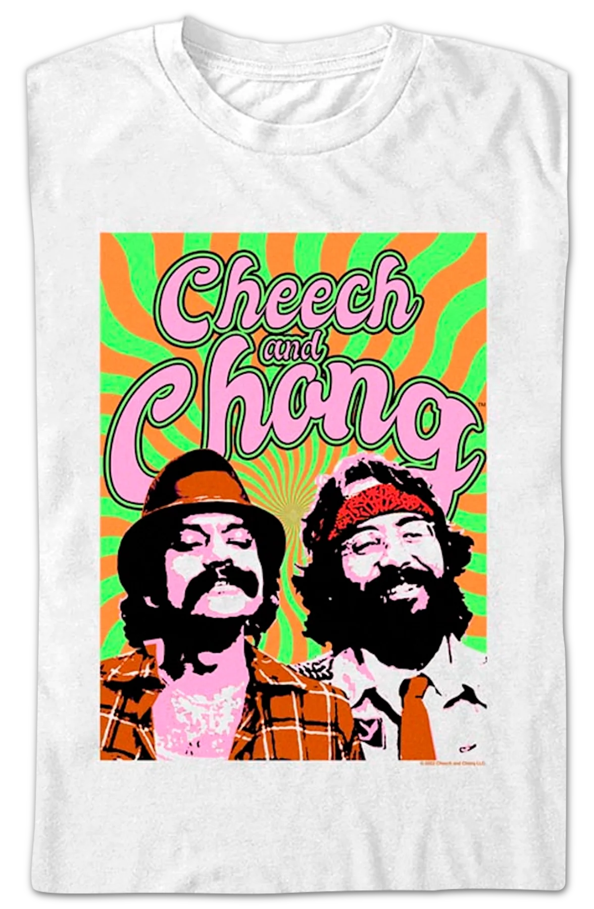 Psychedelic Cheech And Chong T-Shirt - Image 2