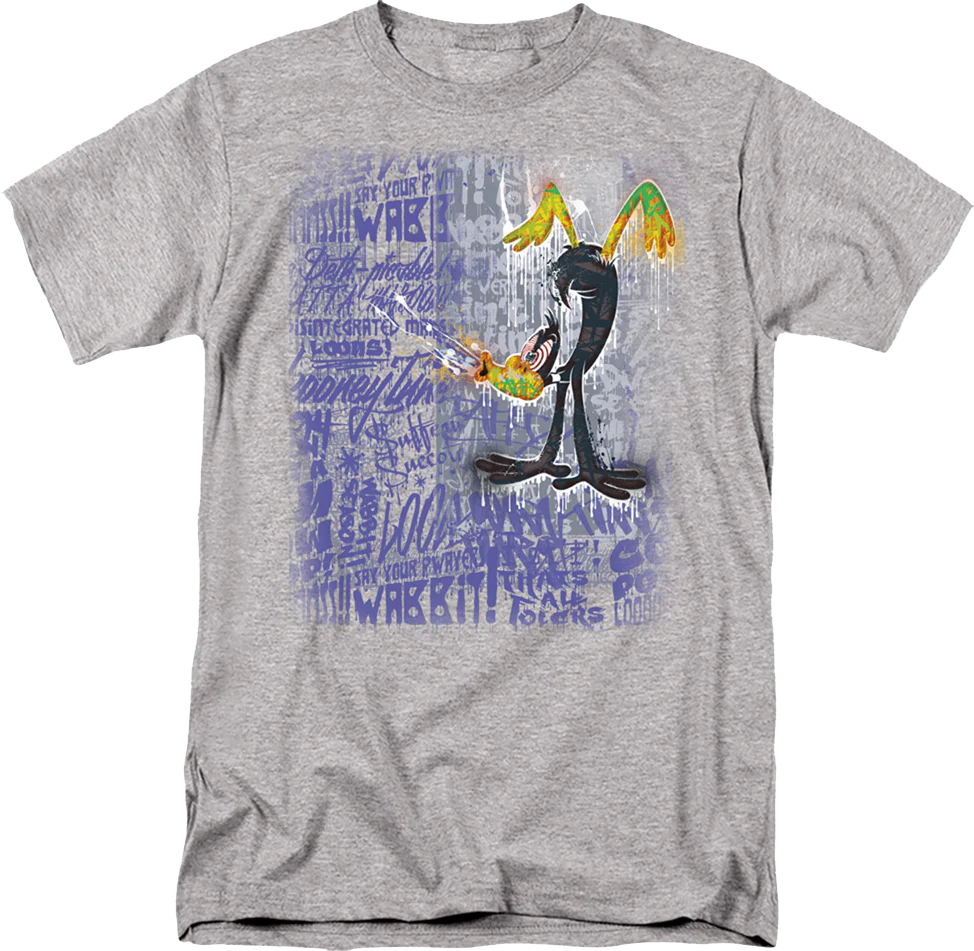 Psychedelic Daffy Duck Looney Tunes T-Shirt